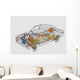 Car Wall Decal
