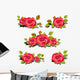 Vintage Roses Wall Mural