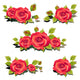 Vintage Roses Wall Mural