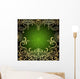Green-gold Vintage Floral Easter