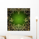 Green-gold Vintage Floral Easter
