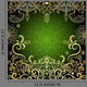 Green-gold Vintage Floral Easter