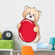 Teddy Bear Easter Wall Decal