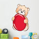 Teddy Bear Easter Wall Decal