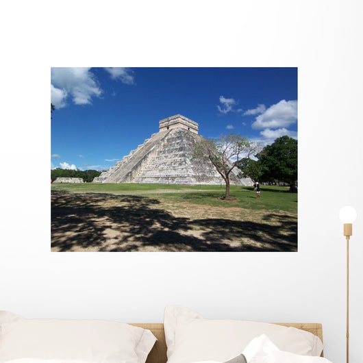 Maya temple Wall Mural
