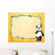 Panda Standing Right Side Wall Mural