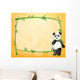 Panda Standing Right Side Wall Mural