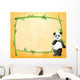 Panda Standing Right Side Wall Mural
