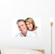 Happy senior couple. Wall Decal