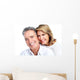 Happy senior couple. Wall Decal