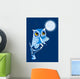 Night Owl Writer Wall Mural
