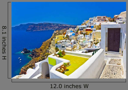 Oia Santorini island Wall Mural