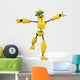 Yellow Robot Is Happy