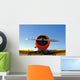 Front view of classic warplane Wall Mural