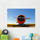 Front view of classic warplane Wall Mural