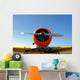 Front view of classic warplane Wall Mural
