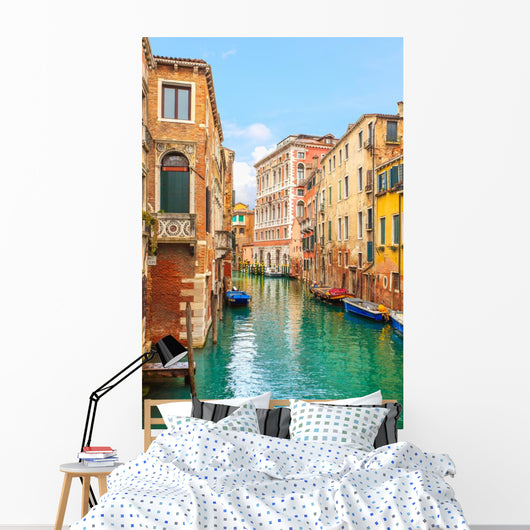 Venice Cityscape Water Canal Wall Mural