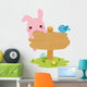 Tatefuda and animals of the tree Wall Decal