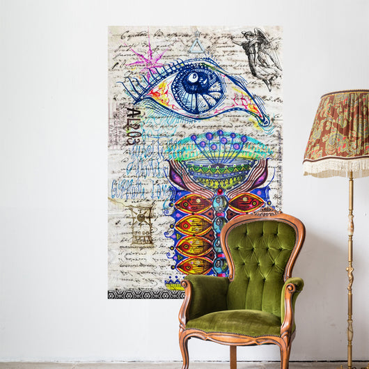 The magic flight -Series Wall Mural