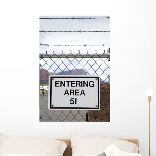 Area 51 Wall Mural