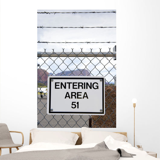Area 51 Wall Mural