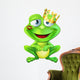 Kissed frog prince Wall Decal