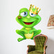 Kissed frog prince Wall Decal