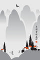 Chinese Mountain Village with