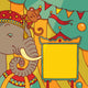 Circus Banner Wall Mural