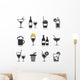 Alcohol an icon Wall Decal