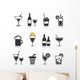 Alcohol an icon Wall Decal