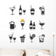 Alcohol an icon Wall Decal