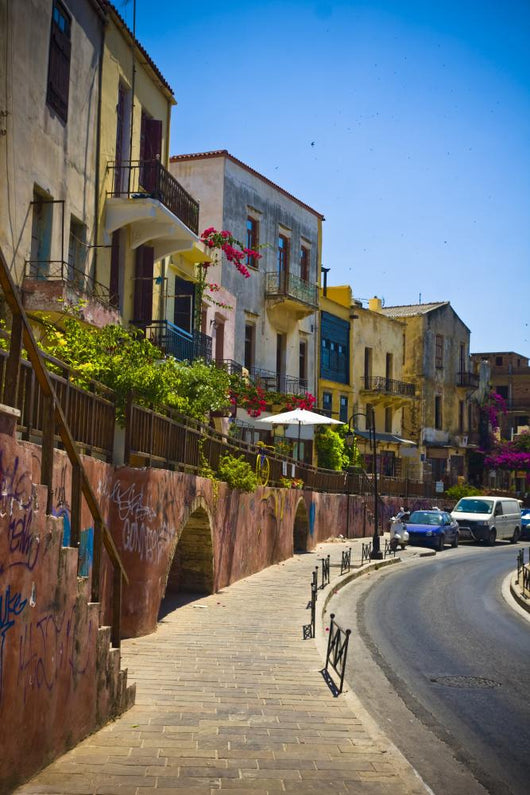 Harbor and Streets Chaniacretegreece