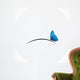 Petit papillon bleu Wall Decal