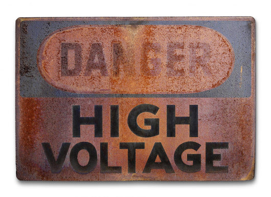Danger - high voltage Wall Mural
