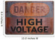Danger - high voltage Wall Mural