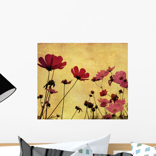 Old-fashioned Flower Wall Mural