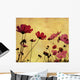 Old-fashioned Flower Wall Mural