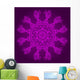 Oriental mandala pattern Wall Mural