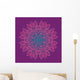 Oriental mandala motif Wall Mural