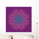 Oriental mandala motif Wall Mural
