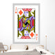 Jack of Diamonds Wall Decal