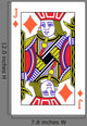 Jack of Diamonds Wall Decal