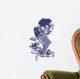 Blue Japanese Koi Wall Decal