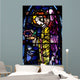 Stain Glass Wall Mural