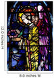 Stain Glass Wall Mural
