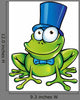 Happy Frog Party Wall Decal