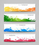 Set Colored Backgrounds
