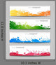 Set Colored Backgrounds
