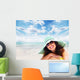 Woman Relaxing Beach